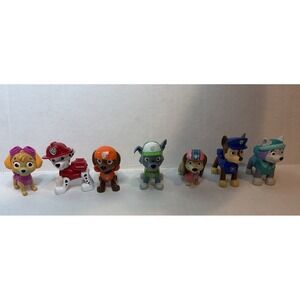Set Of 7 -  Paw Patrol Figurines